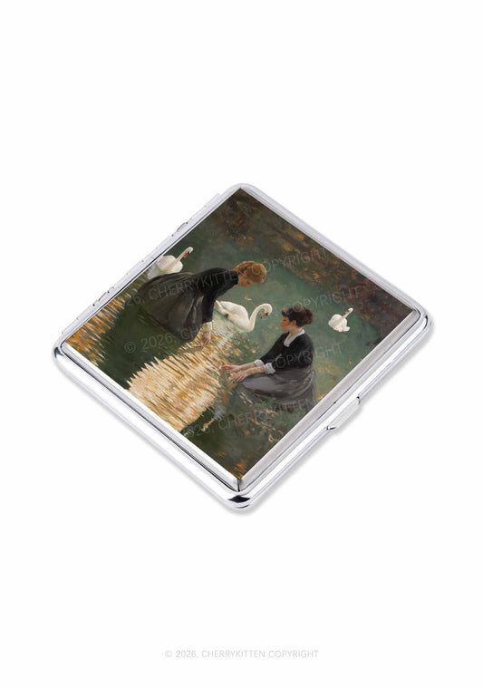Swan Lake Girls Pride Y2K Cigarette Case Cherrykitten