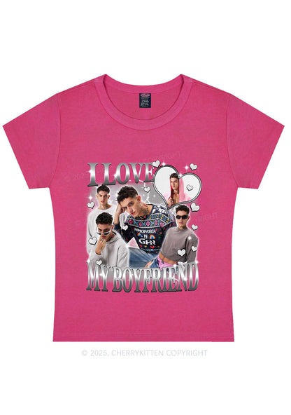 Custom Sparkly Heart I Love BF GF Y2K Baby Tee Cherrykitten