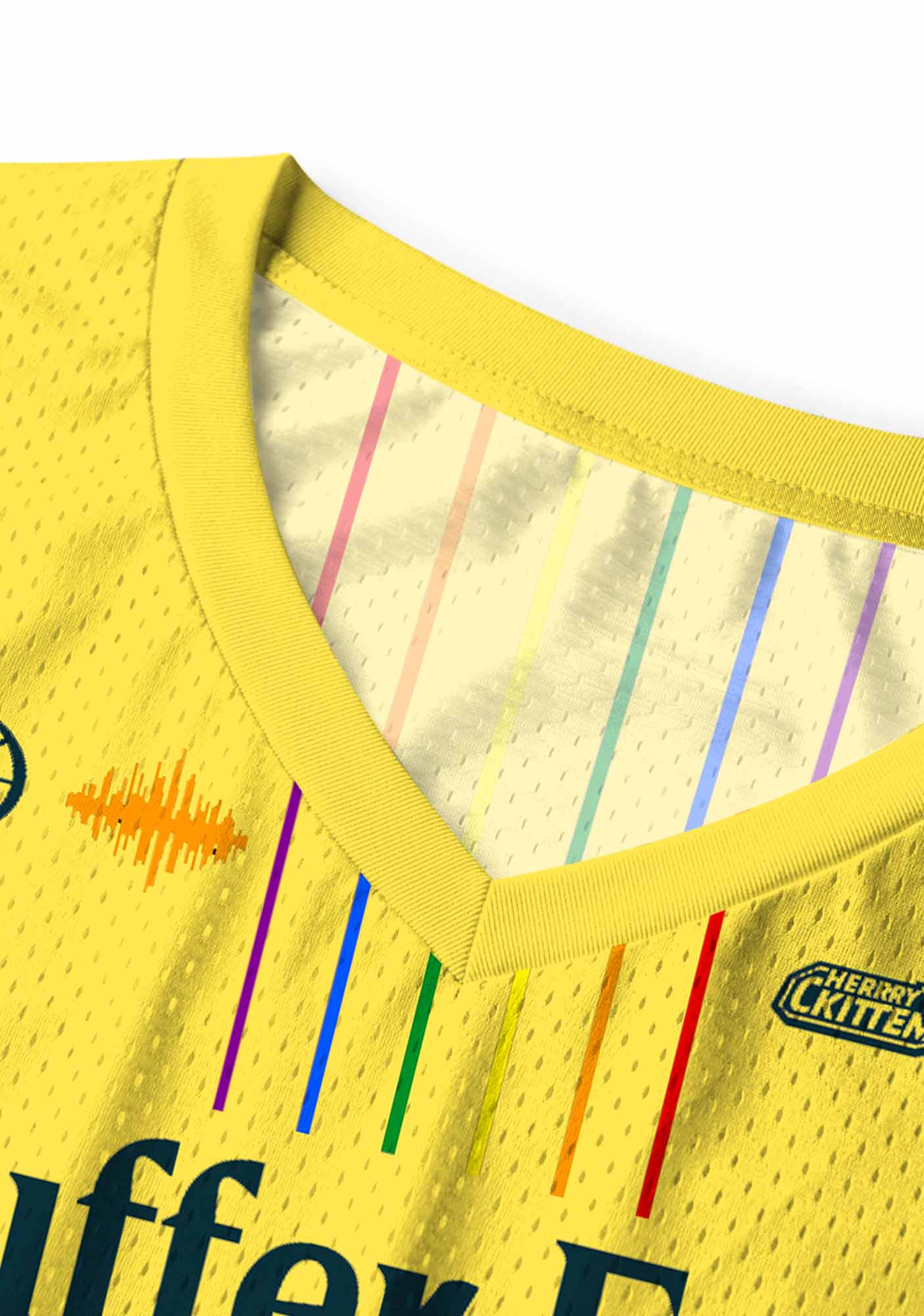 Yellow I Suffer From Gay Thoughts Pride Y2K Sport Jersey Tank Cherrykitten