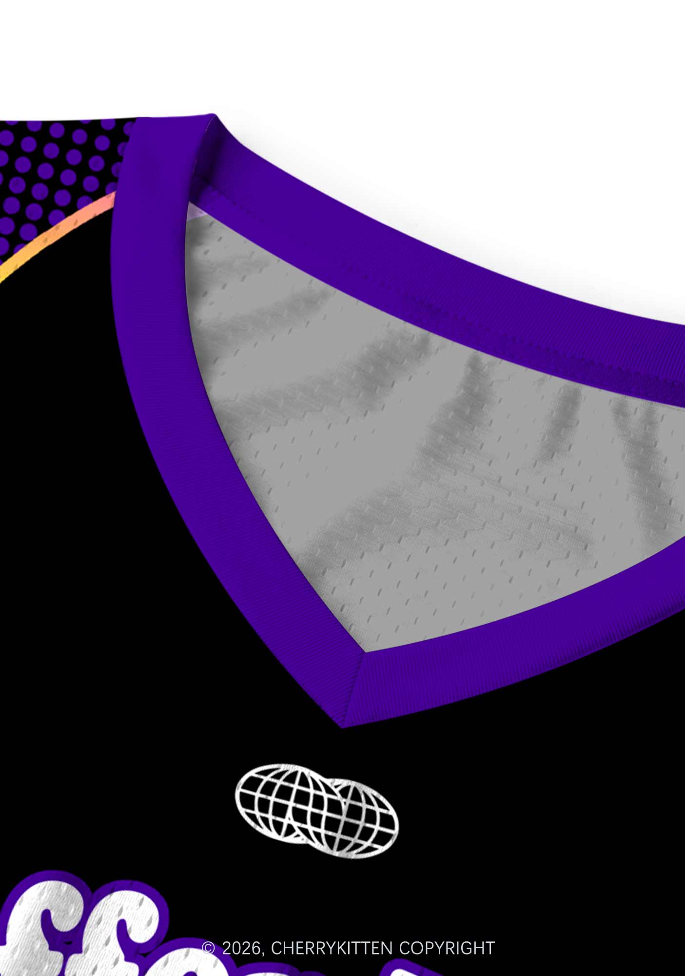 Purple Suffer From Gay Thoughts Pride Y2K Sport Jersey Tank Cherrykitten