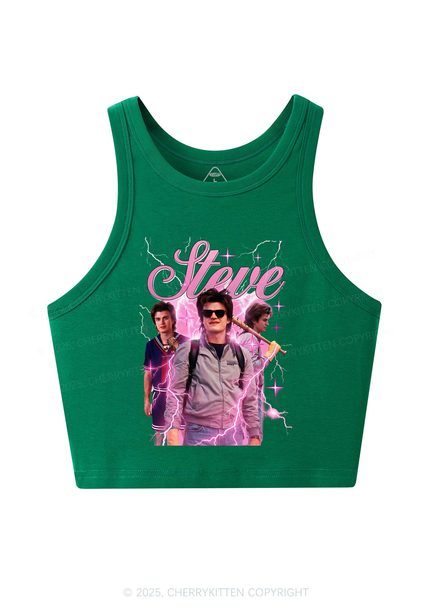 SH Pastel Spark Y2K Crop Tank Top Cherrykitten