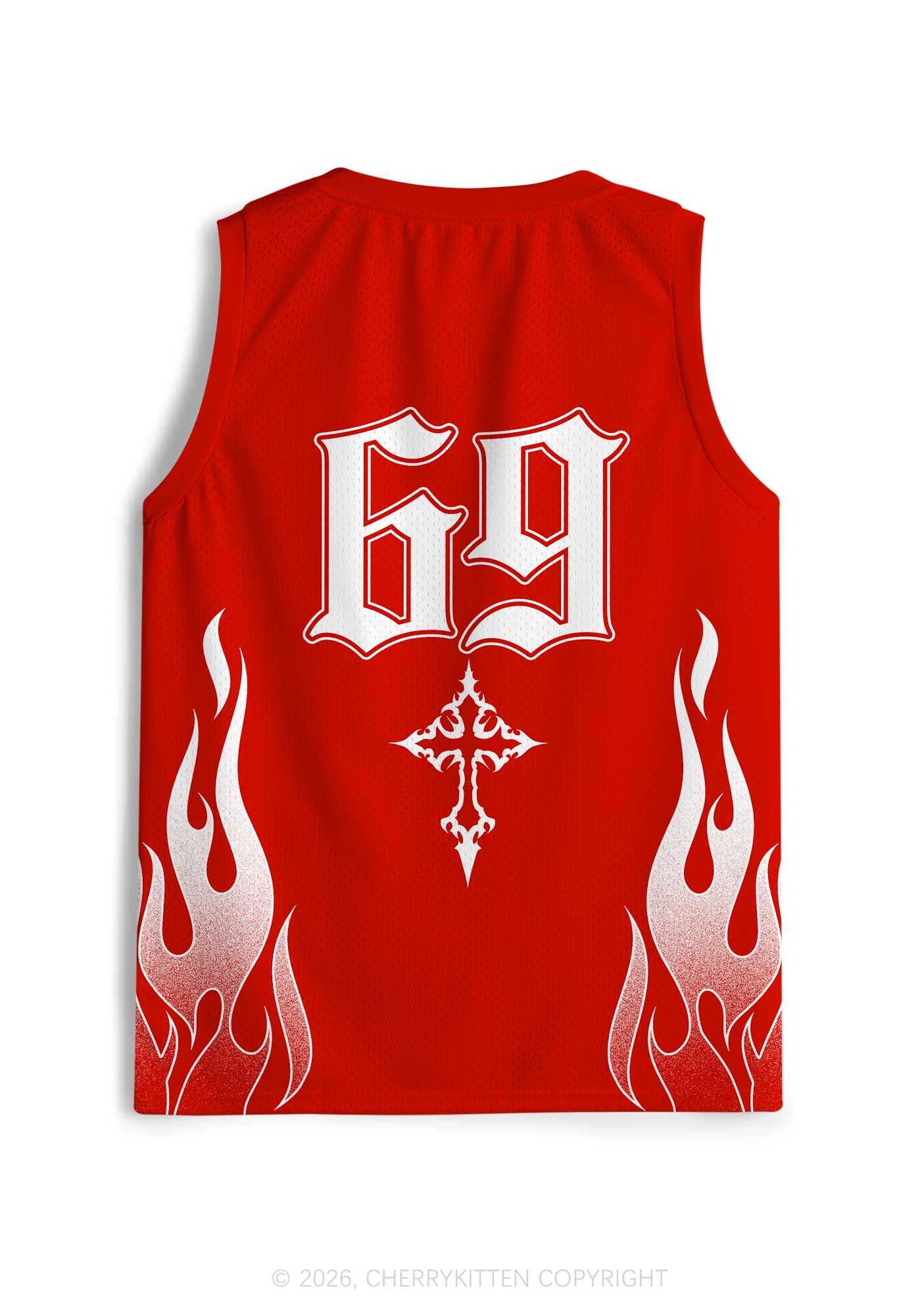 Better Faggot Than Fascist Skull Pride Y2K Sport Jersey Tank Cherrykitten