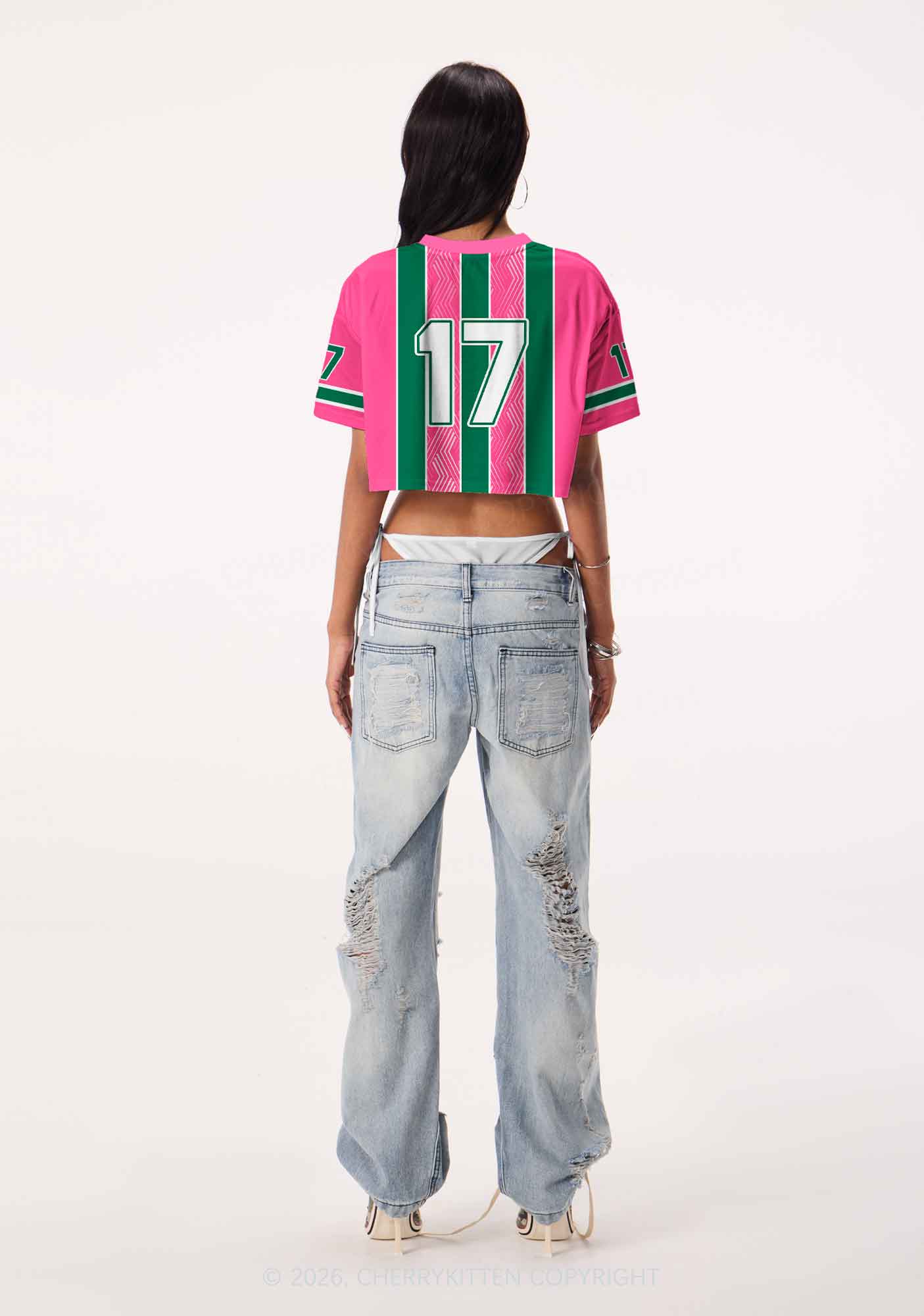 She Them Txtties Pride Y2K Crop Sport Jersey Shirts Cherrykitten