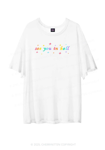 See You In Hell Y2K Sheer Boyfriend Tee Cherrykitten