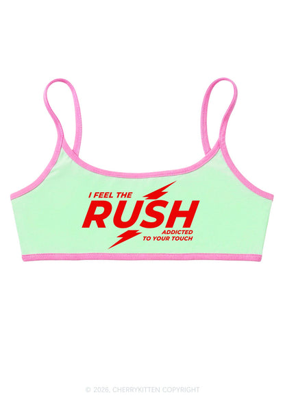 I Feel The Rush Y2K Super Crop Cami Cherrykitten
