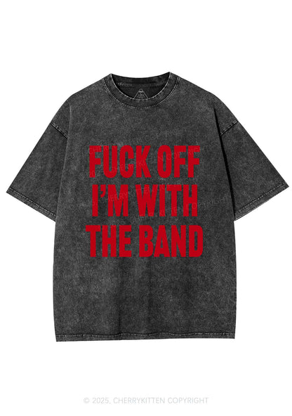 Im With The Band Y2K Shirts Washed Tee Cherrykitten
