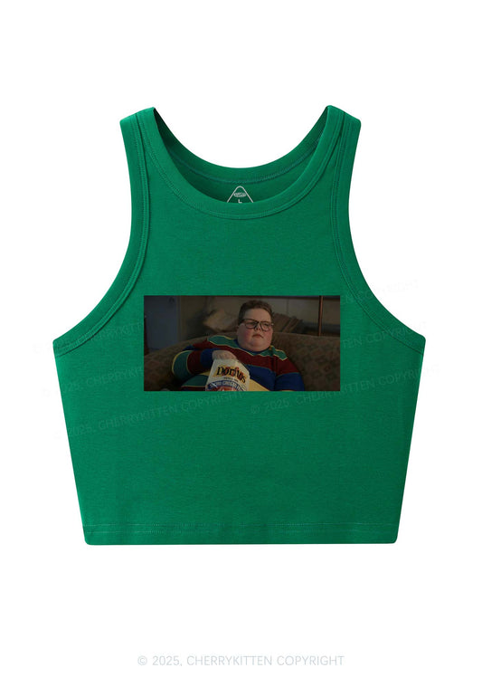 Snack Break Y2K Crop Tank Top Cherrykitten