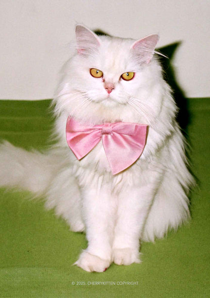 Pink Bow Cat Y2K Mesh Muscle Tank Cherrykitten