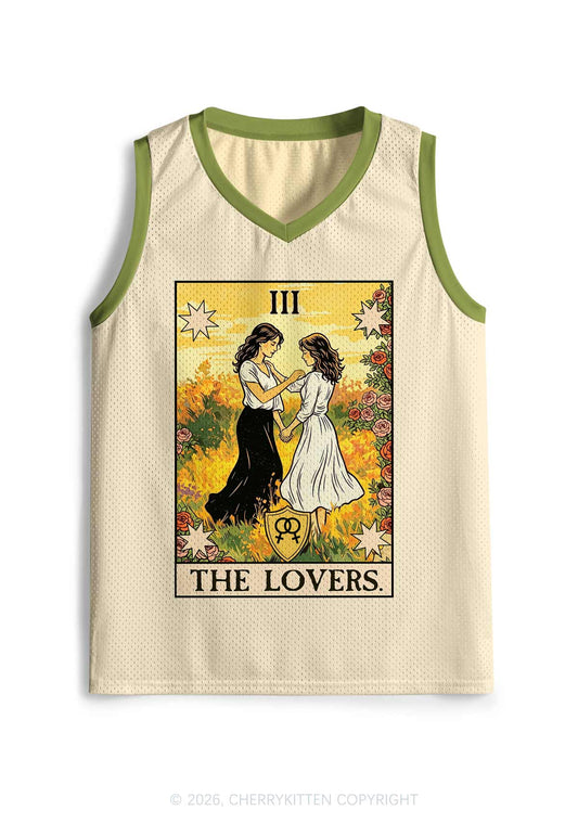 Lesbian Couple Dancing Pride Y2K Sport Jersey Tank Cherrykitten