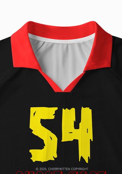 Halloween Custom Horror Ghost Y2K Sport Long Sleeve Jersey Shirts Cherrykitten