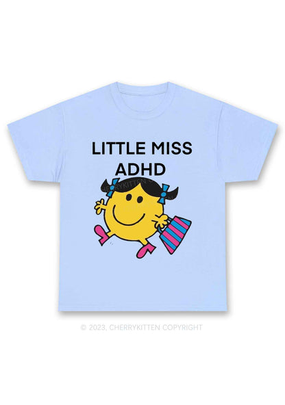 Little Miss ADHD Y2K Chunky Shirt Cherrykitten