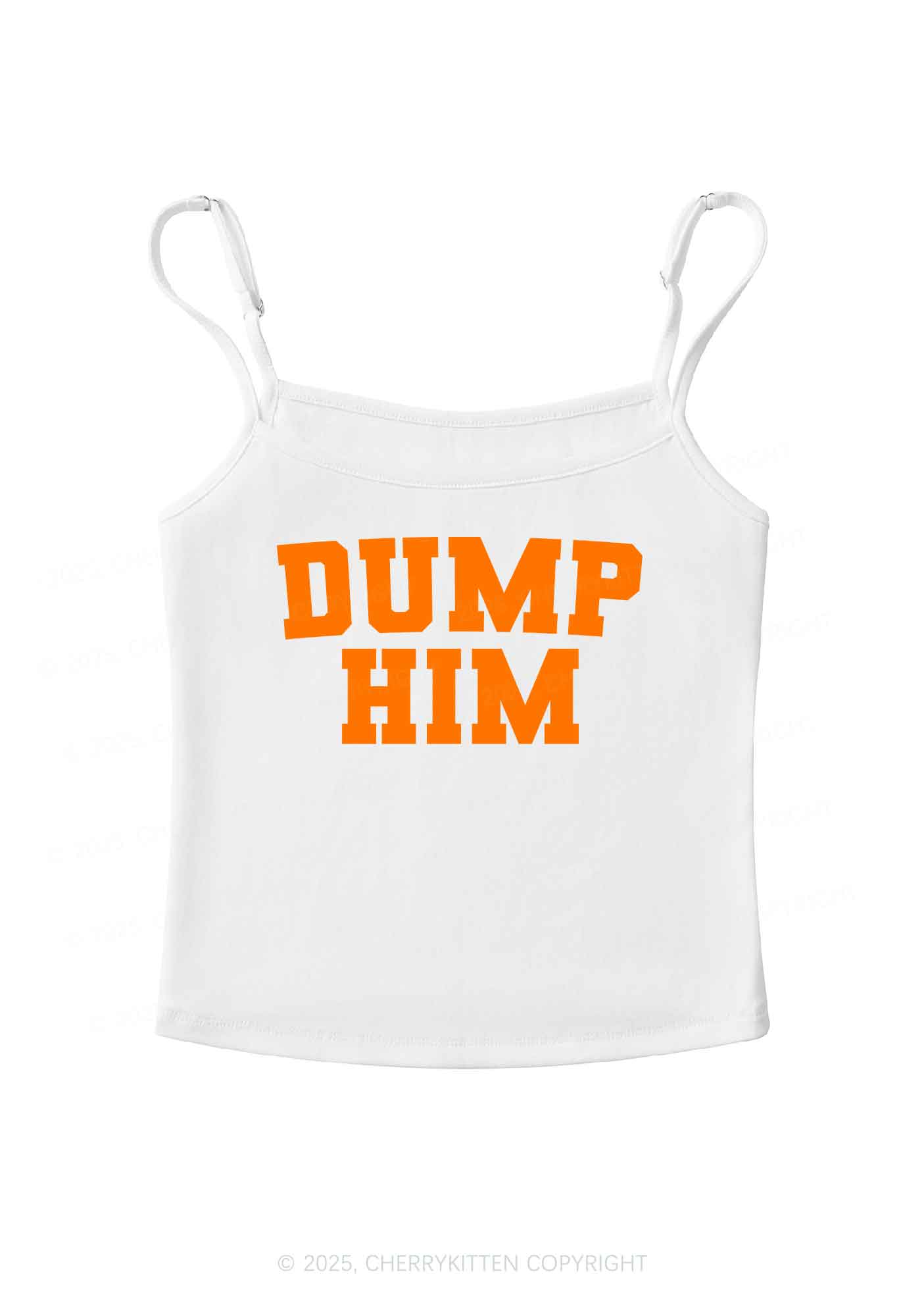 Dump Him Y2K Spaghetti Strap Cami Cherrykitten