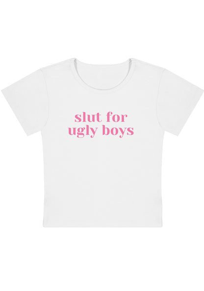 Curvy Slxt For Ugly Boys Baby Tee