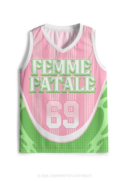 Femme Fatale Pride Y2K Sport Jersey Tank Cherrykitten