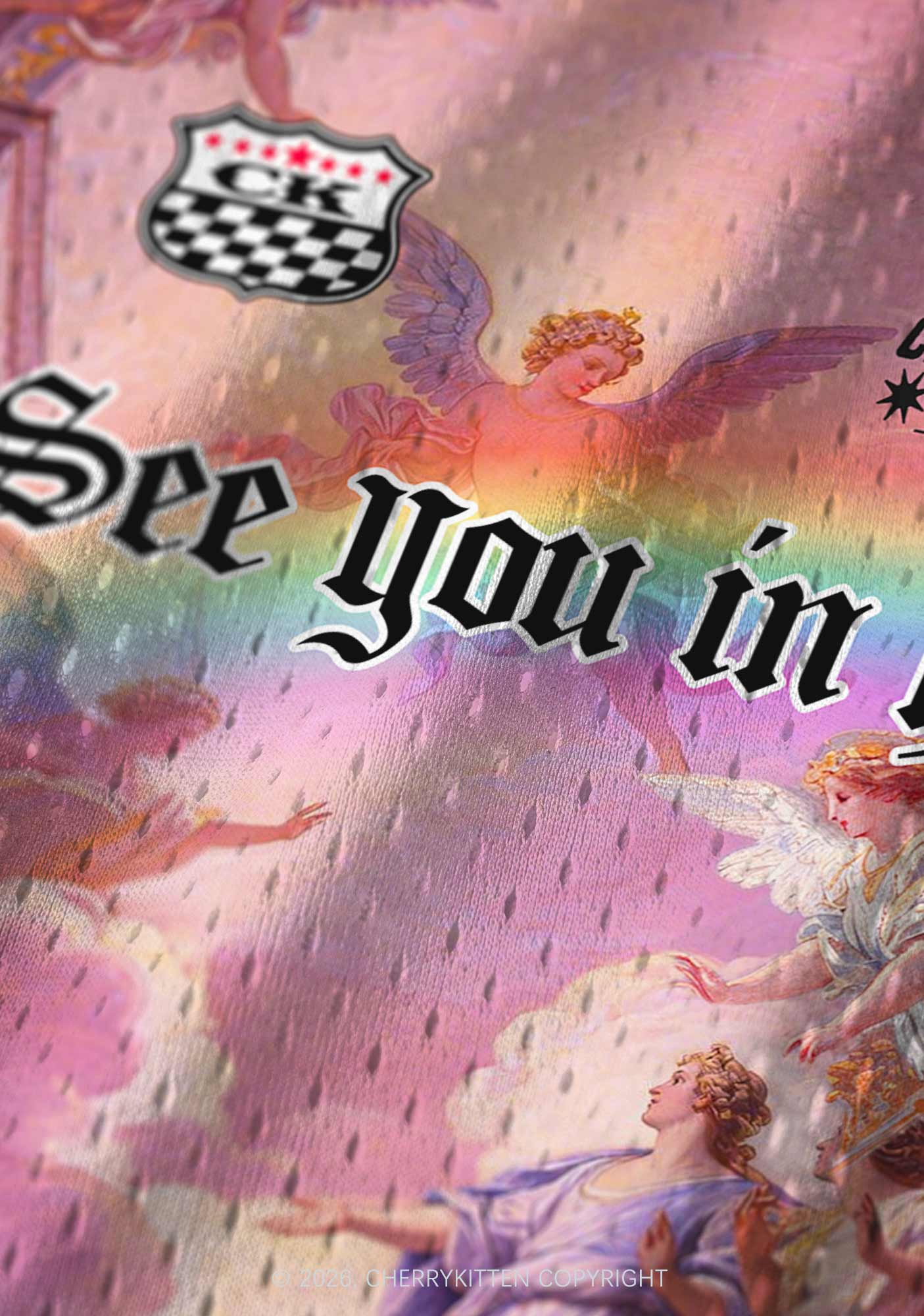 See You In Hell Angel Pride Y2K Sport Jersey Tank Cherrykitten