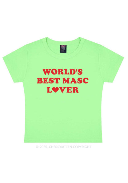 Worlds Best Masc Lover Pride Y2K Baby Tee Cherrykitten