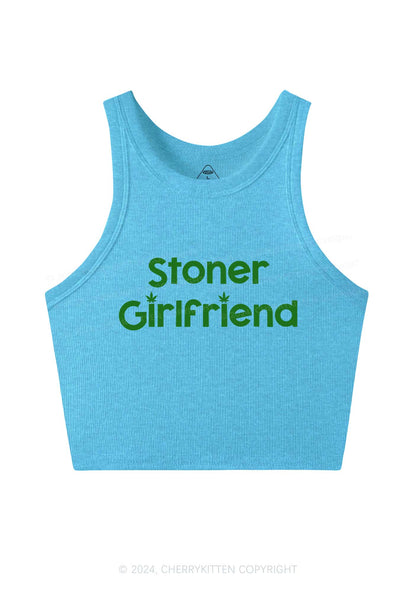 Stoner Girlfriend Y2K Crop Tank Top Cherrykitten