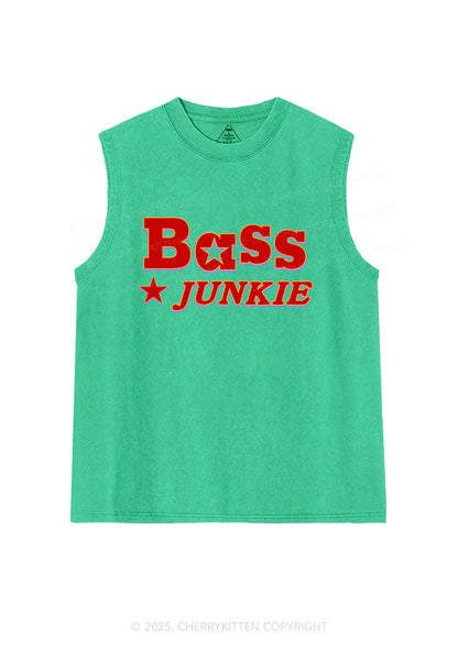 Bass Jxxkie Y2K Washed Muscle Tank Cherrykitten