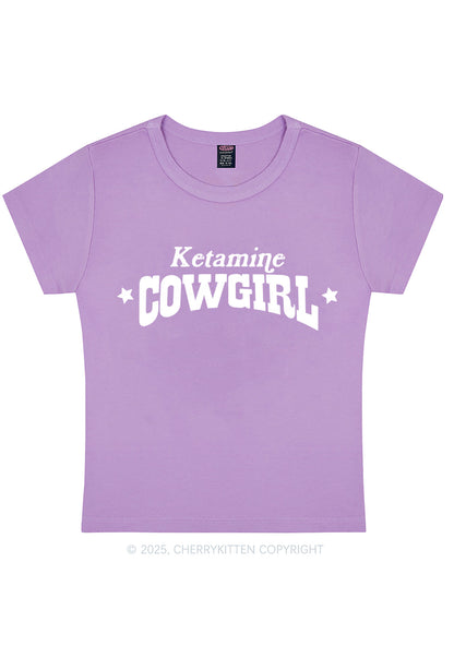 K Star Cowgirl Y2K Baby Tee Cherrykitten