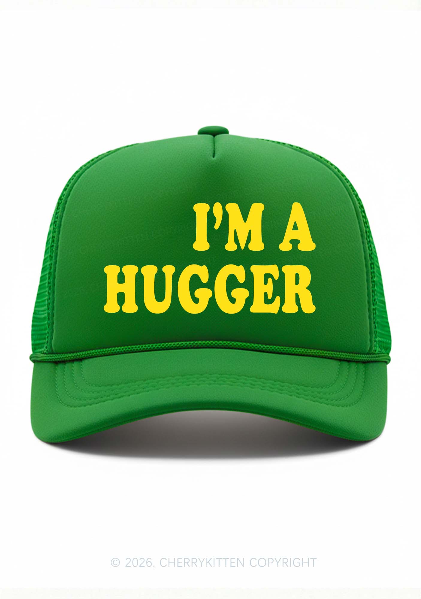 Im A Hugger Pride Y2K Trucker Hat Cherrykitten