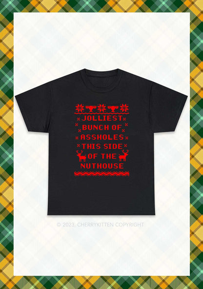 Jolliest Christmas Chunky Shirt Cherrykitten
