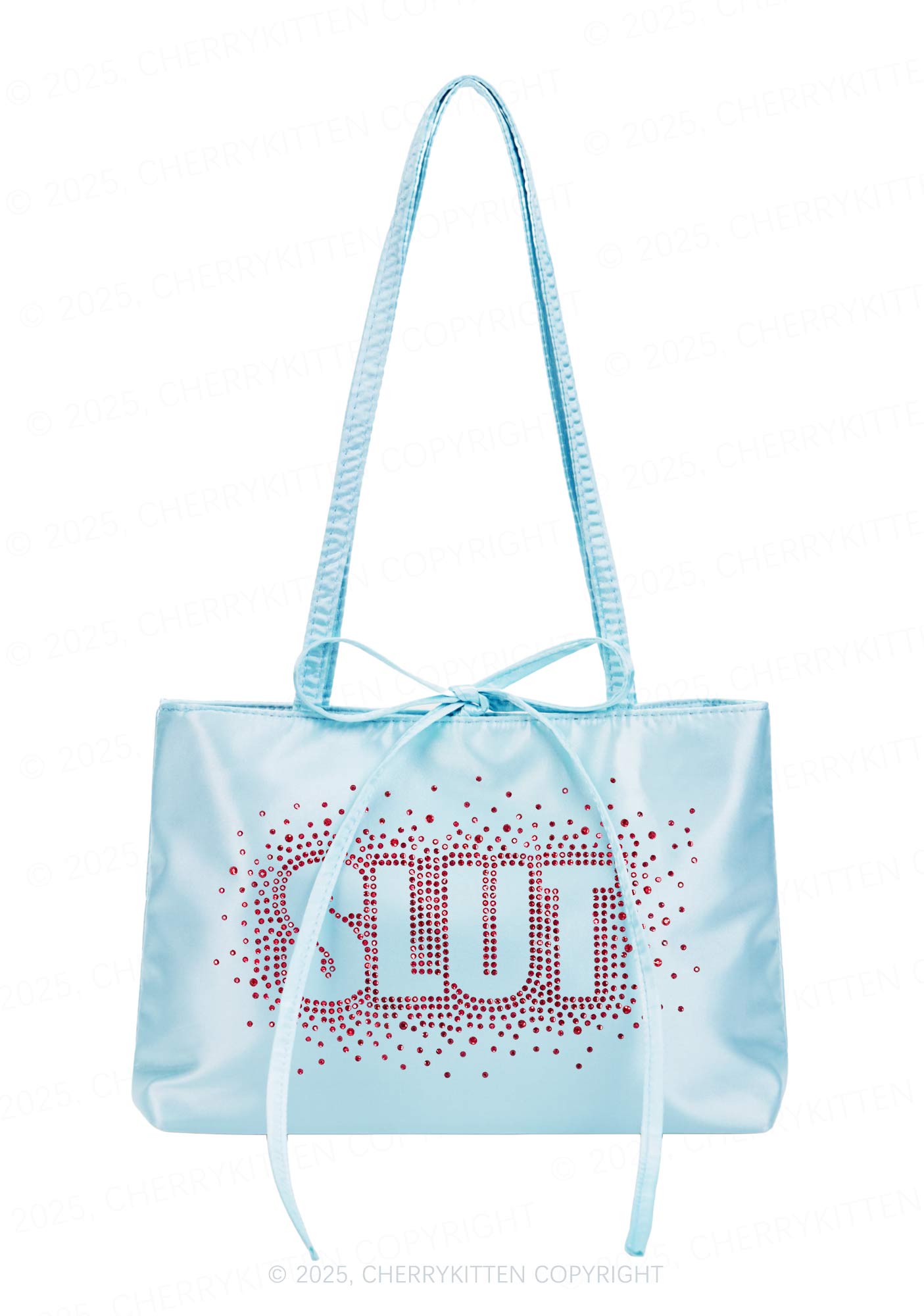 Rhinestone Special Slxt Y2K Satin Bags Cherrykitten