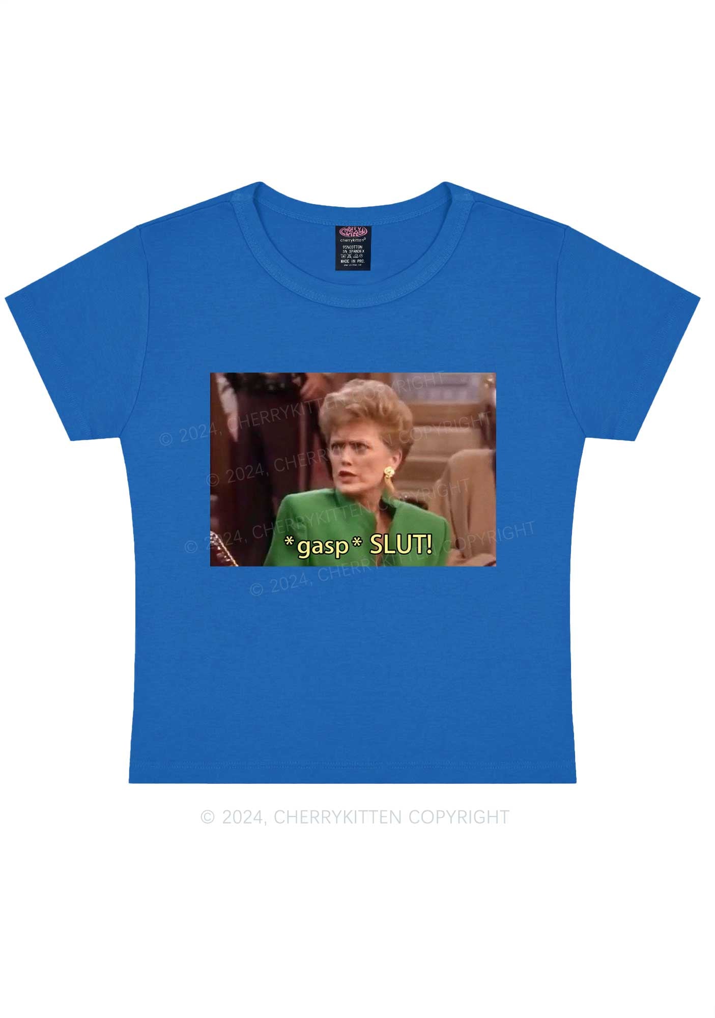 Gasp Slxt Y2K Baby Tee Cherrykitten