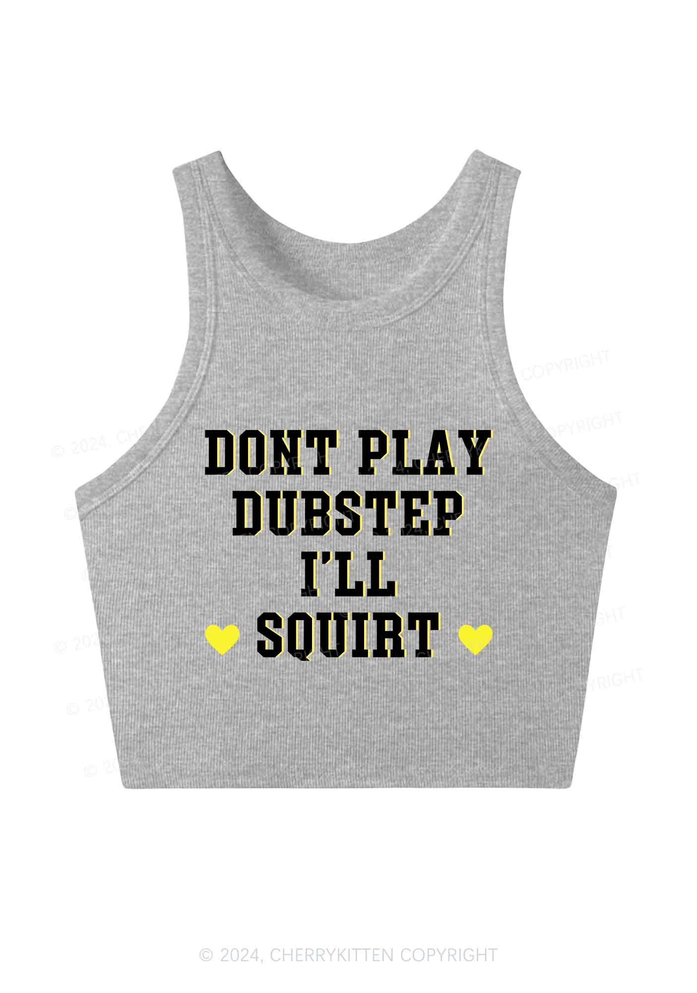I'll Squirt Y2K Crop Tank Top Cherrykitten