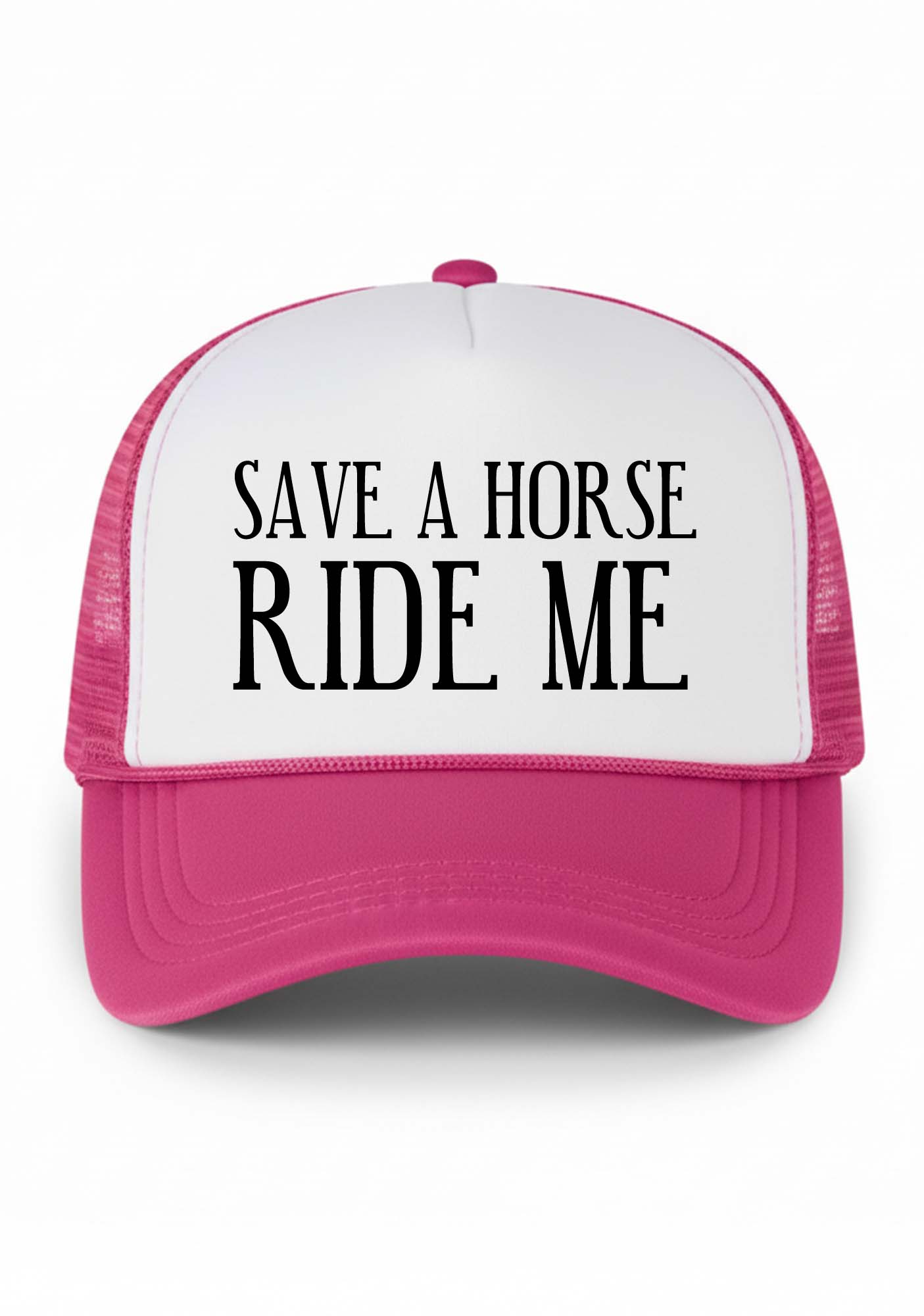 Ride Me Y2K Colorblock Trucker Hat Cherrykitten
