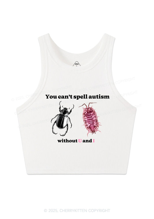 Autism Insect Y2K Crop Tank Top Cherrykitten