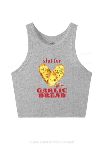 Slxt For Garlic Bread Y2K Crop Tank Top Cherrykitten