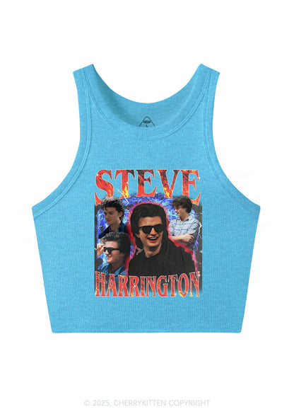 SH Red Blaze Y2K Crop Tank Top Cherrykitten