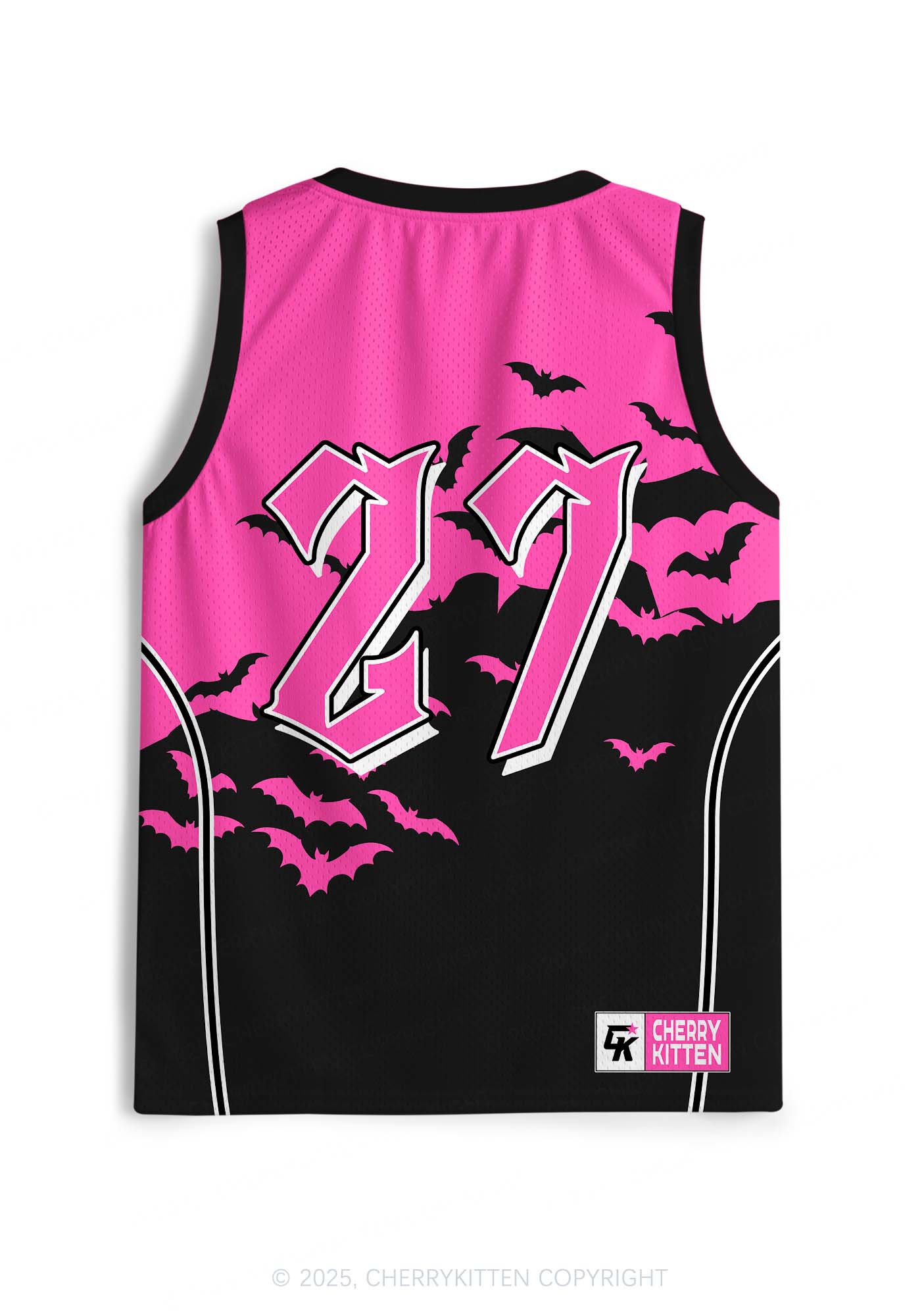 Halloween Custom We Wear Pink Y2K Sport Jersey Tank Cherrykitten