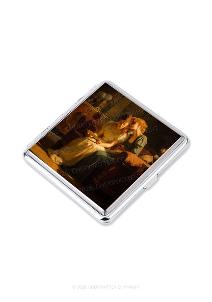 Two Women Reading Letter Pride Y2K Cigarette Case Cherrykitten
