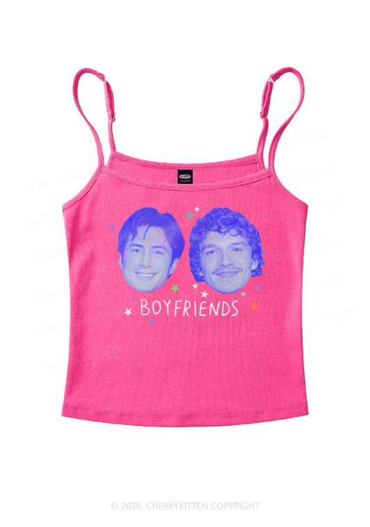 Neon Boyfriends Photo HR Y2K Spaghetti Strap Cami Cherrykitten