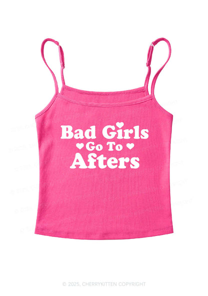 Bad Girls Go Afters Y2K Spaghetti Strap Cami Cherrykitten