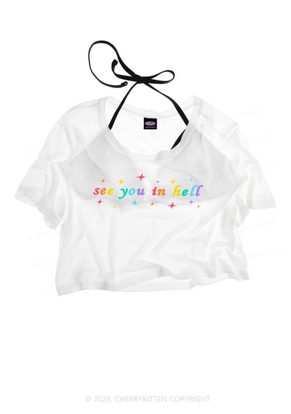 See You In Hell Y2K Sheer Crop Tee Cherrykitten