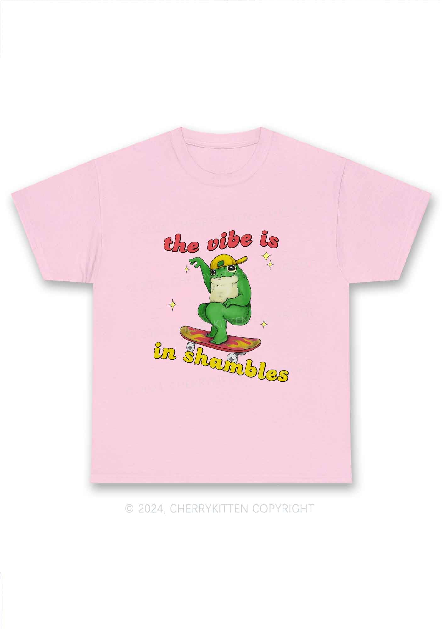 Shambles Vibe Y2K Chunky Shirt Cherrykitten