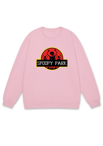 Spoopy Park Halloween Y2K Sweatshirt Cherrykitten