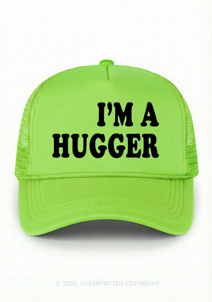 Im A Hugger Pride Y2K Trucker Hat Cherrykitten
