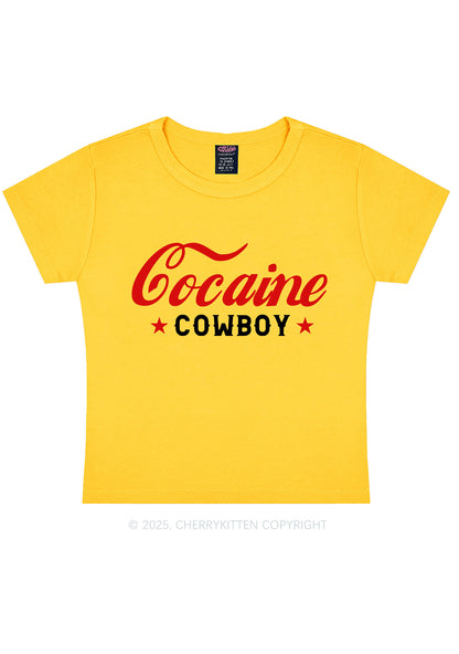 Cola Cowboy Y2K Baby Tee Cherrykitten