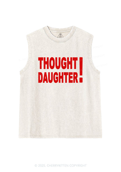 Thought Daughter Y2K Washed Muscle Tank Cherrykitten