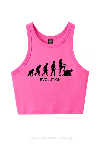 Female Evolution Y2K Crop Tank Top Cherrykitten