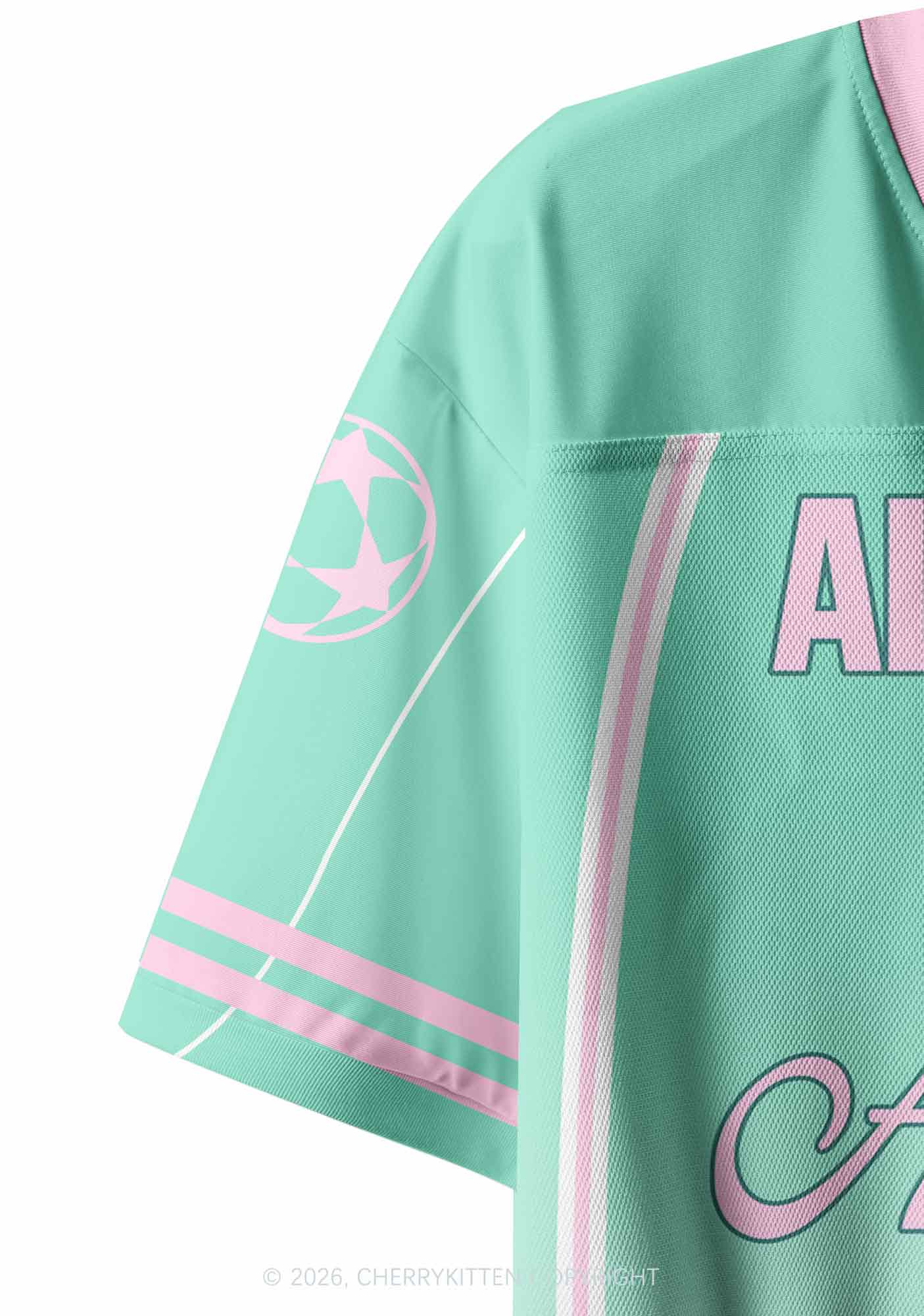 Cool Girls Are Lesbians Pride Y2K Crop Sport Jersey Shirts Cherrykitten