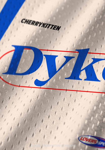 Blue Dyke Pride Y2K Sport Jersey Tank Cherrykitten