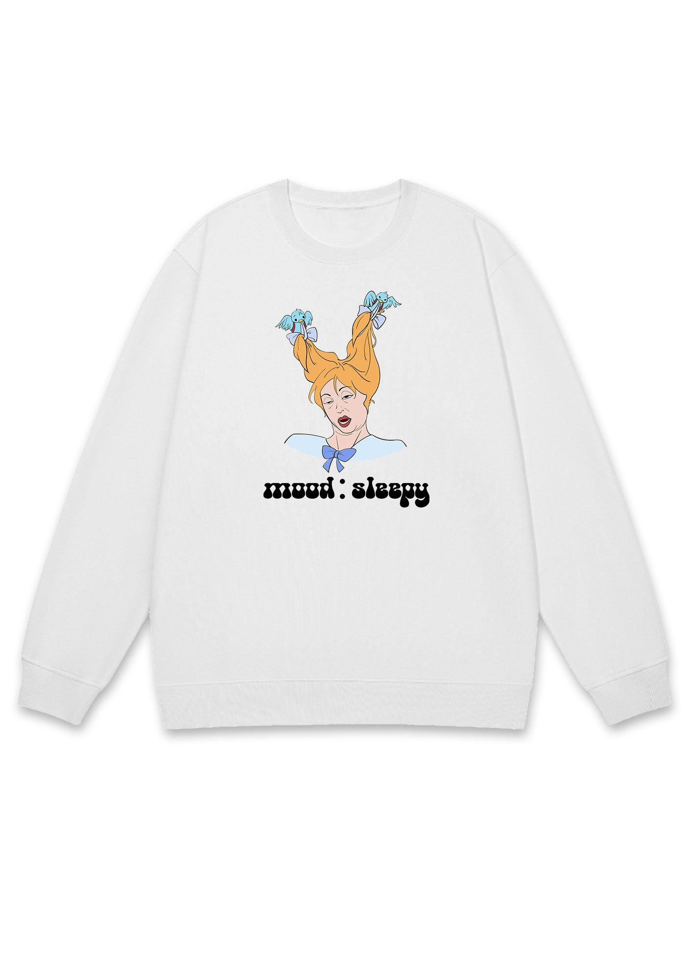 Mood Sleepy Girl Y2K Sweatshirt