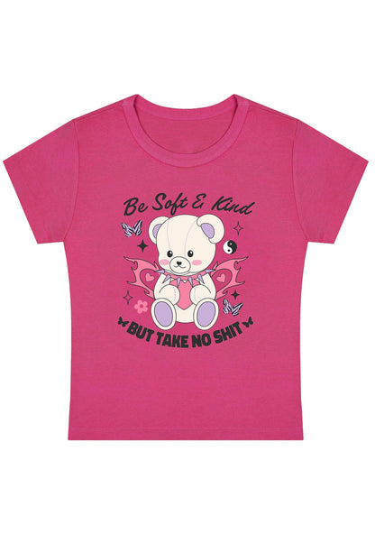 Curvy Be Soft And Kind Baby Tee