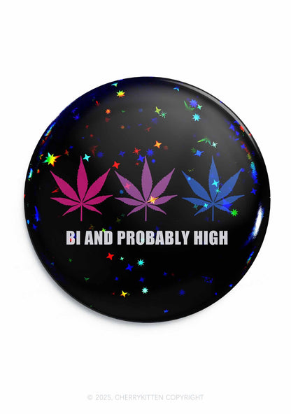 Bi and High Pride 1Pc Y2K Pin Badge Cherrykitten