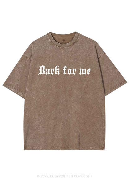 Bark For Me Y2K Shirts Washed Tee Cherrykitten