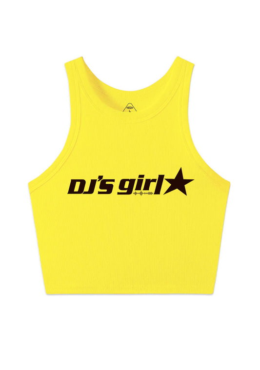 DJs Girl Y2K Crop Tank Top Cherrykitten
